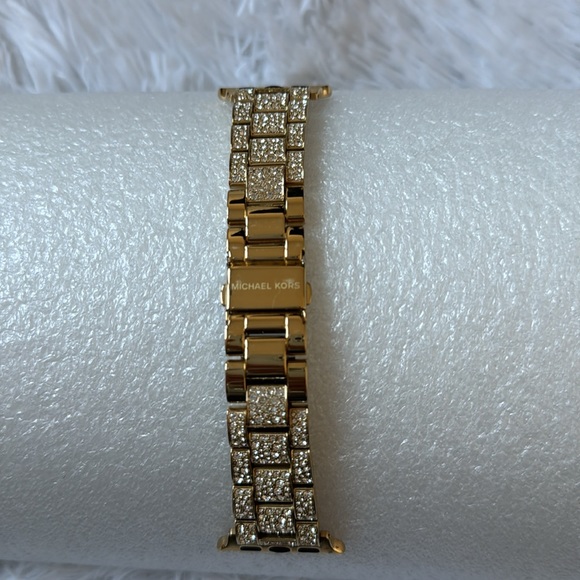 Michael Kors Apple Watch Goldtone Stainless Steel & Crystal
Bracelet - Picture 10 of 14